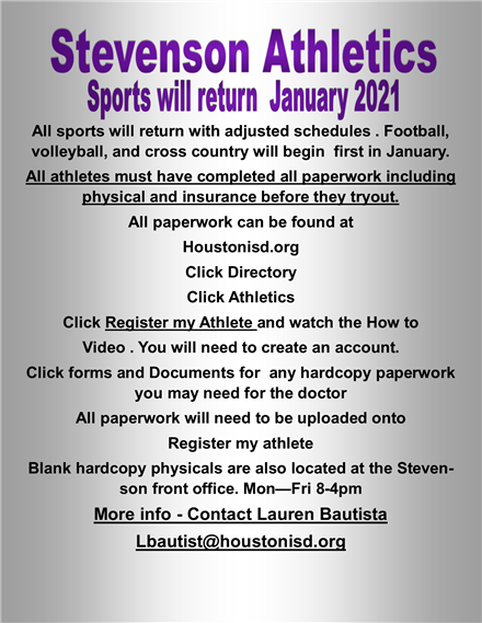 Stevenson Athletics